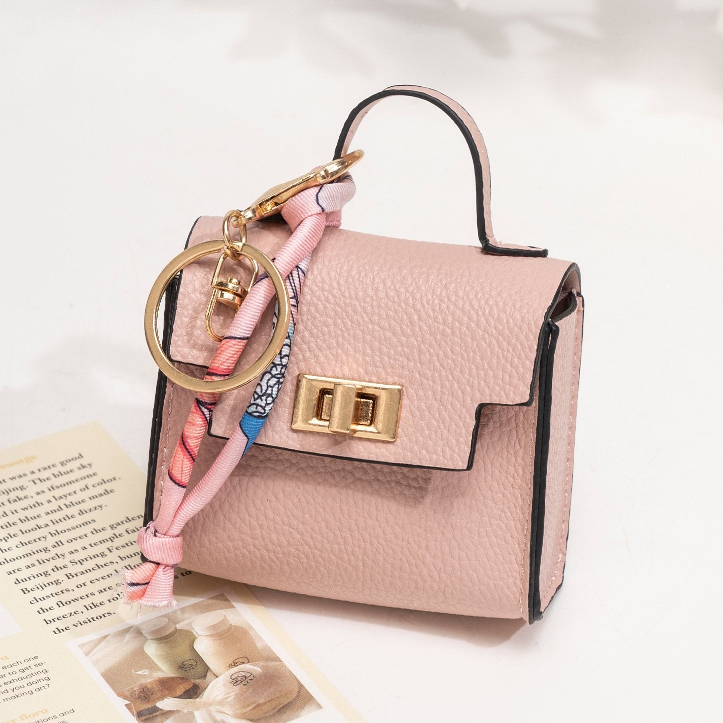 🔥Last Day Only $14.99👜Mini Square Bag Pendant Keychain