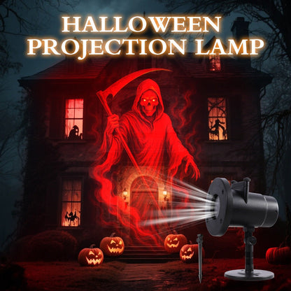 🎃 Halloween Skull Dynamic Light 10 Unique HD Projection Patterns