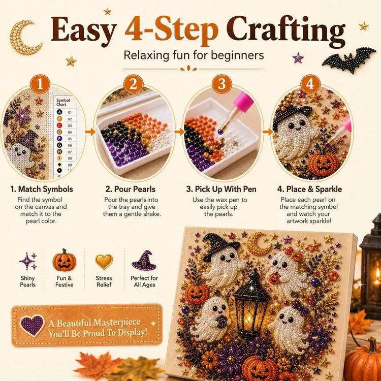 Halloween Pearl Art DIY Kit