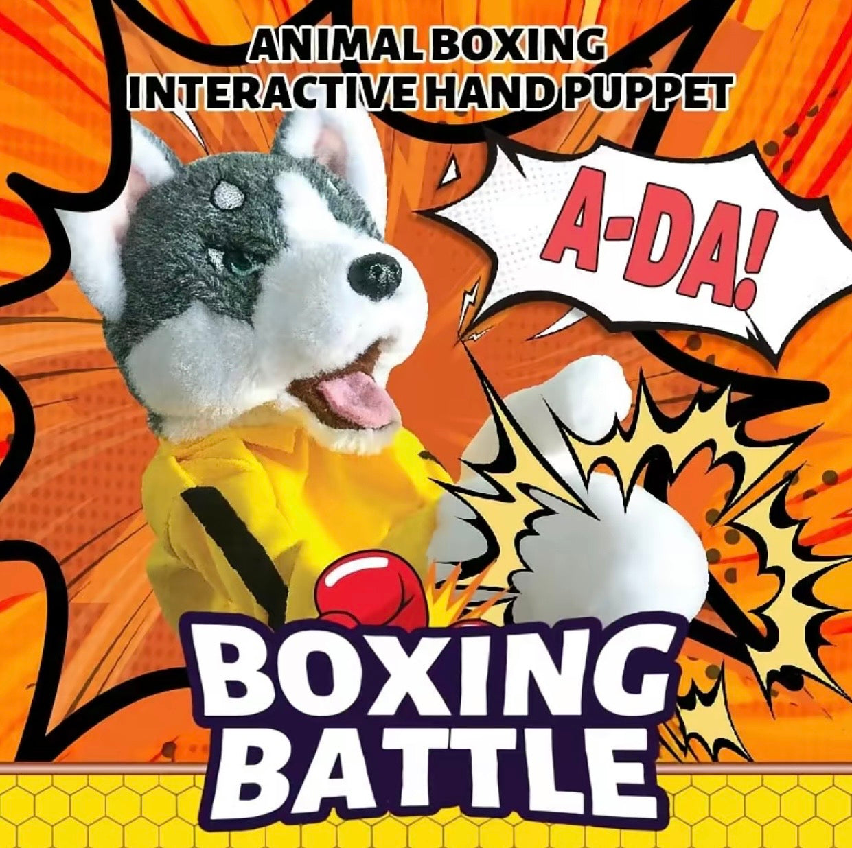 Kung Fu Dog Hand Puppet Toy