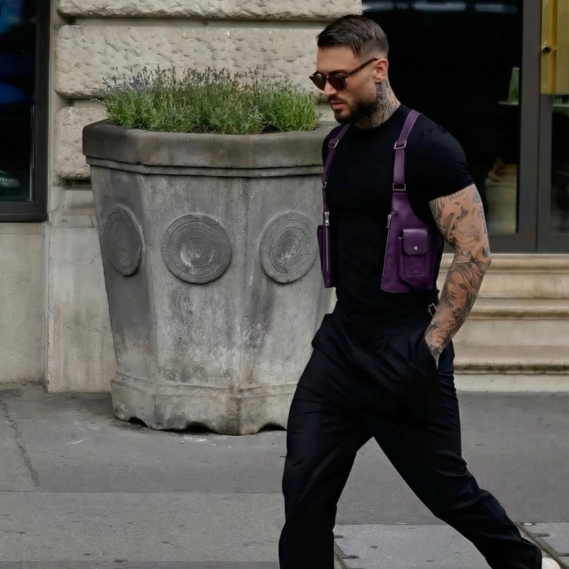 Double Shoulder Holster Bag