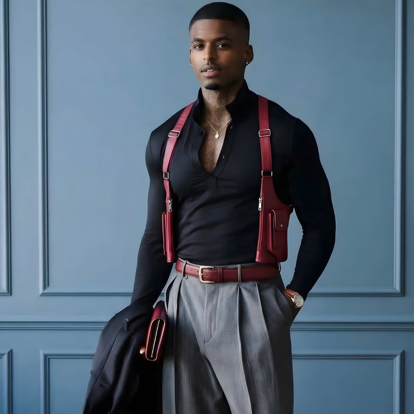 Double Shoulder Holster Bag
