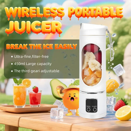 USB Rechargeable Personal Blender with LED Display