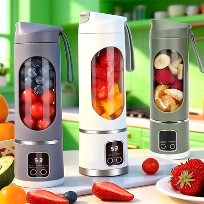 USB Rechargeable Personal Blender with LED Display