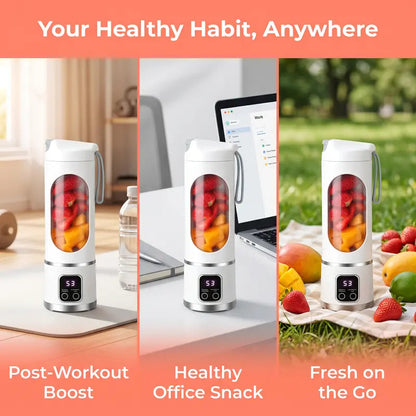 USB Rechargeable Personal Blender with LED Display