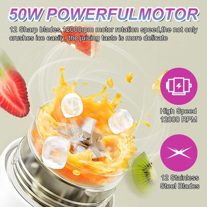USB Rechargeable Personal Blender with LED Display