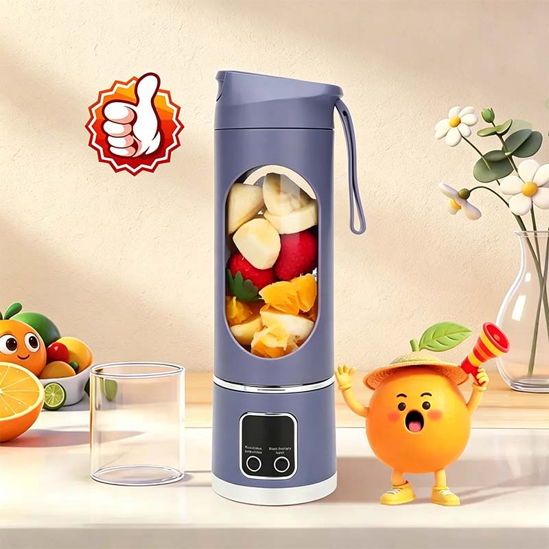 USB Rechargeable Personal Blender with LED Display