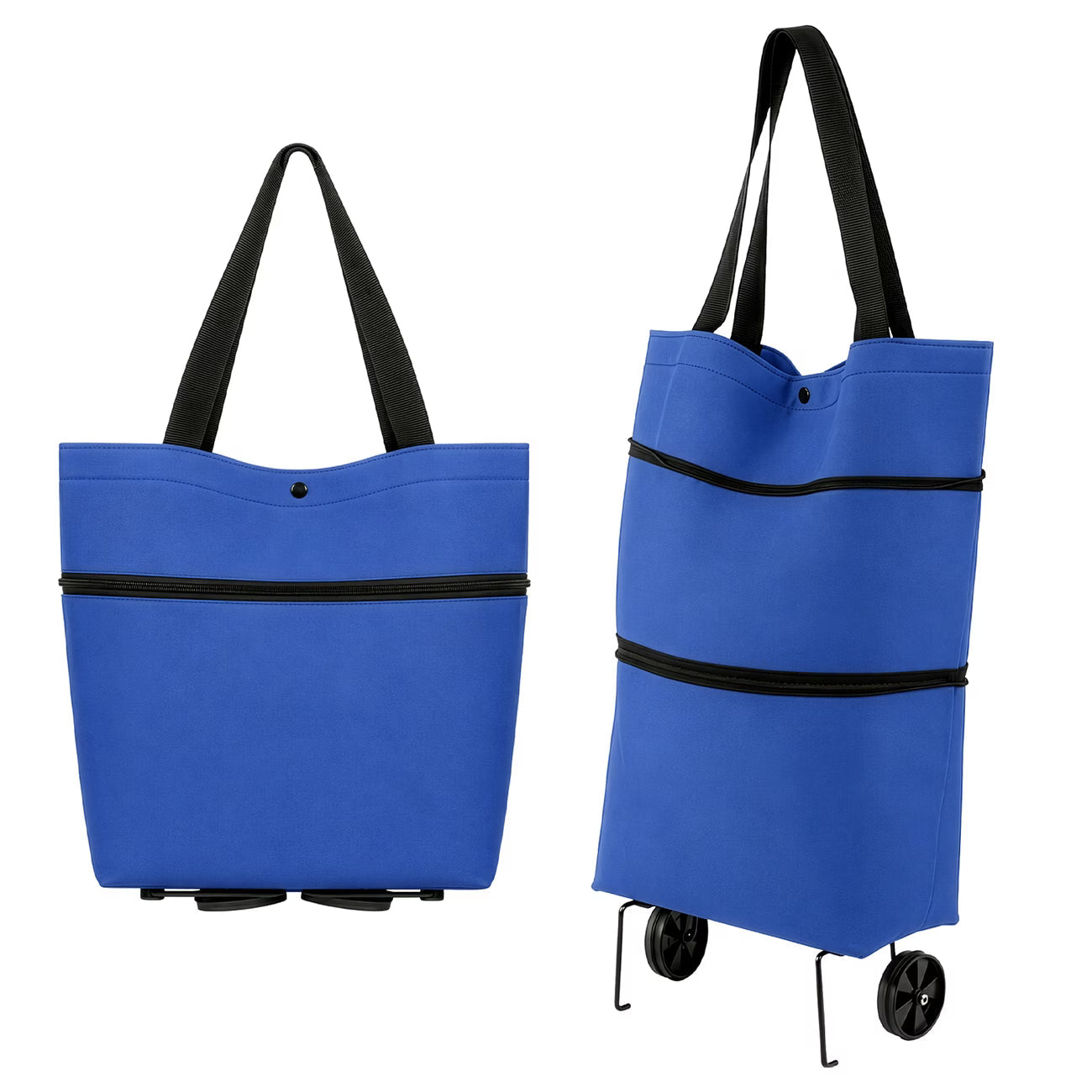 Foldable Trolley Grocery Bag 30L