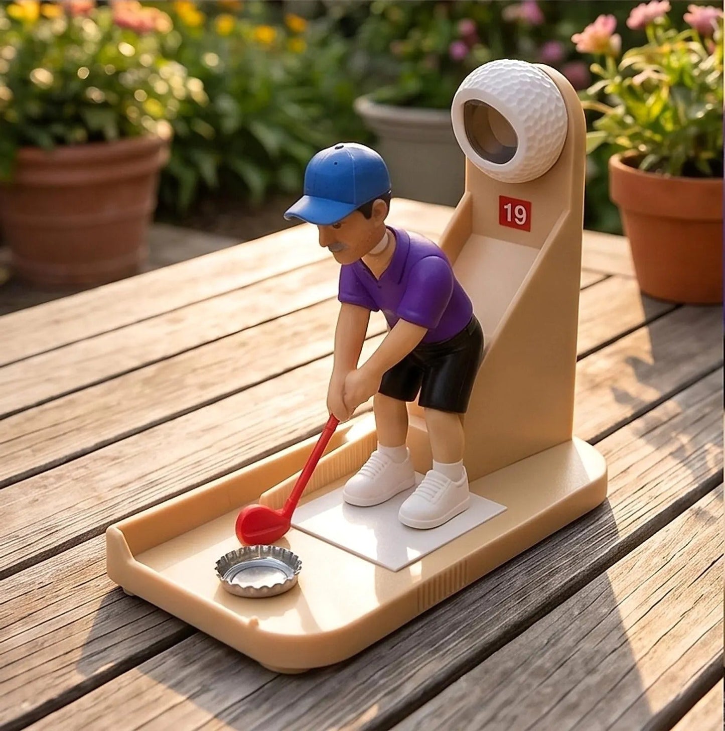 Golf Swing Bottle Opener