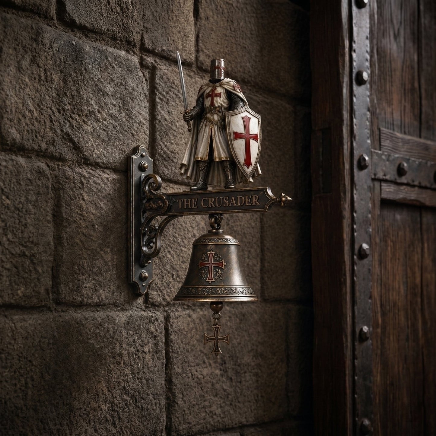 Medieval Guardian Door Bell