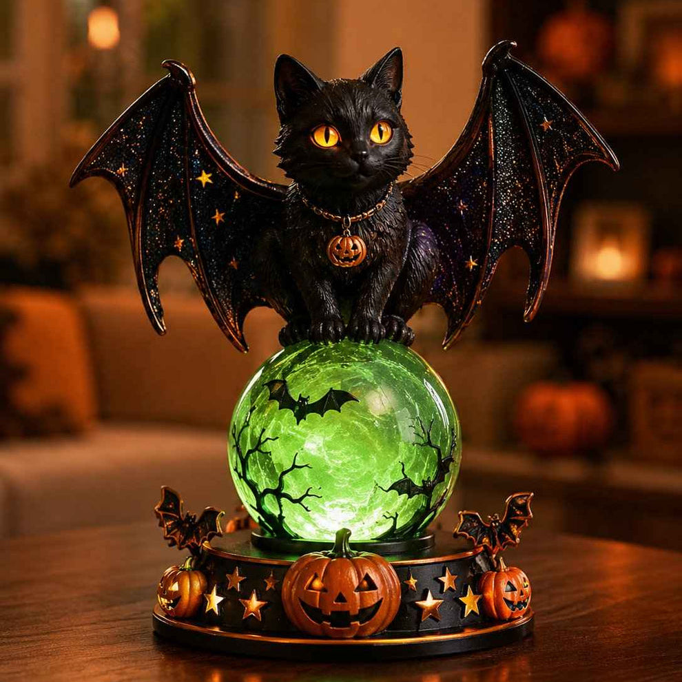 👻 Halloween Crystal Ball Lamp
