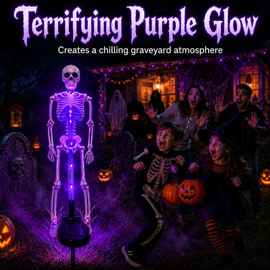 Last Day 50% OFF – Solar Skull Garden Lights