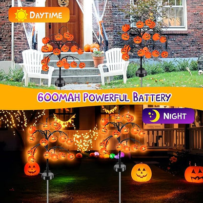 Halloween Solar Pumpkin Lights