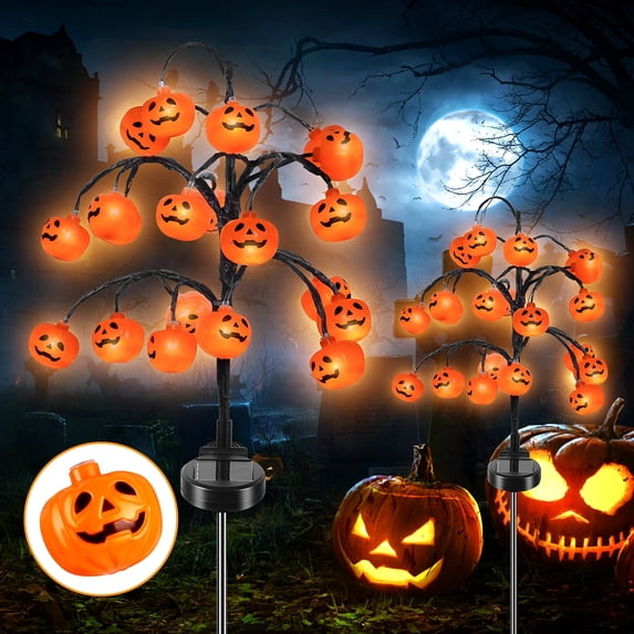 Halloween Solar Pumpkin Lights