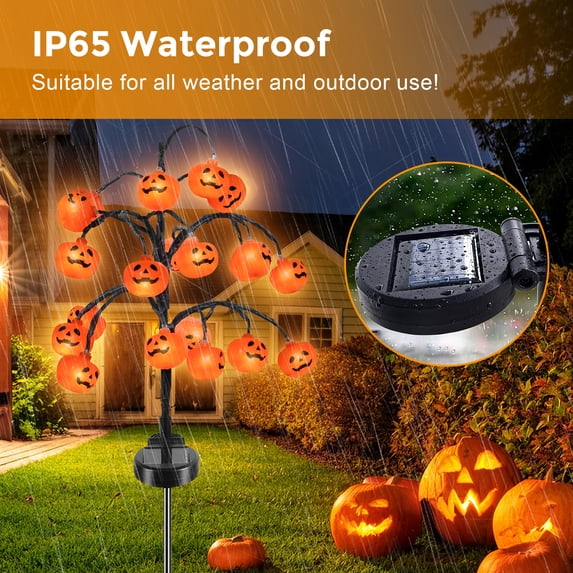 Halloween Solar Pumpkin Lights
