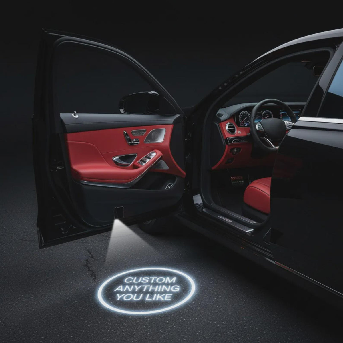 Custom Laser Door Projector