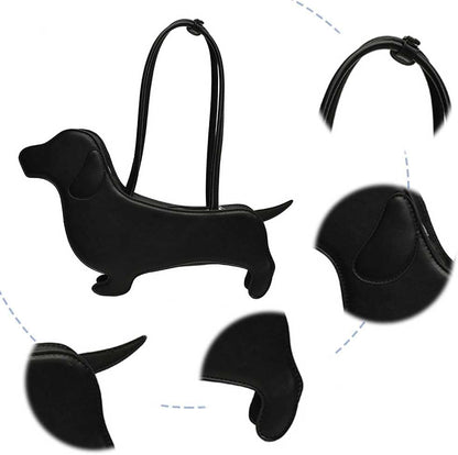 Cartoon Dog Shaped Shoulder Bag