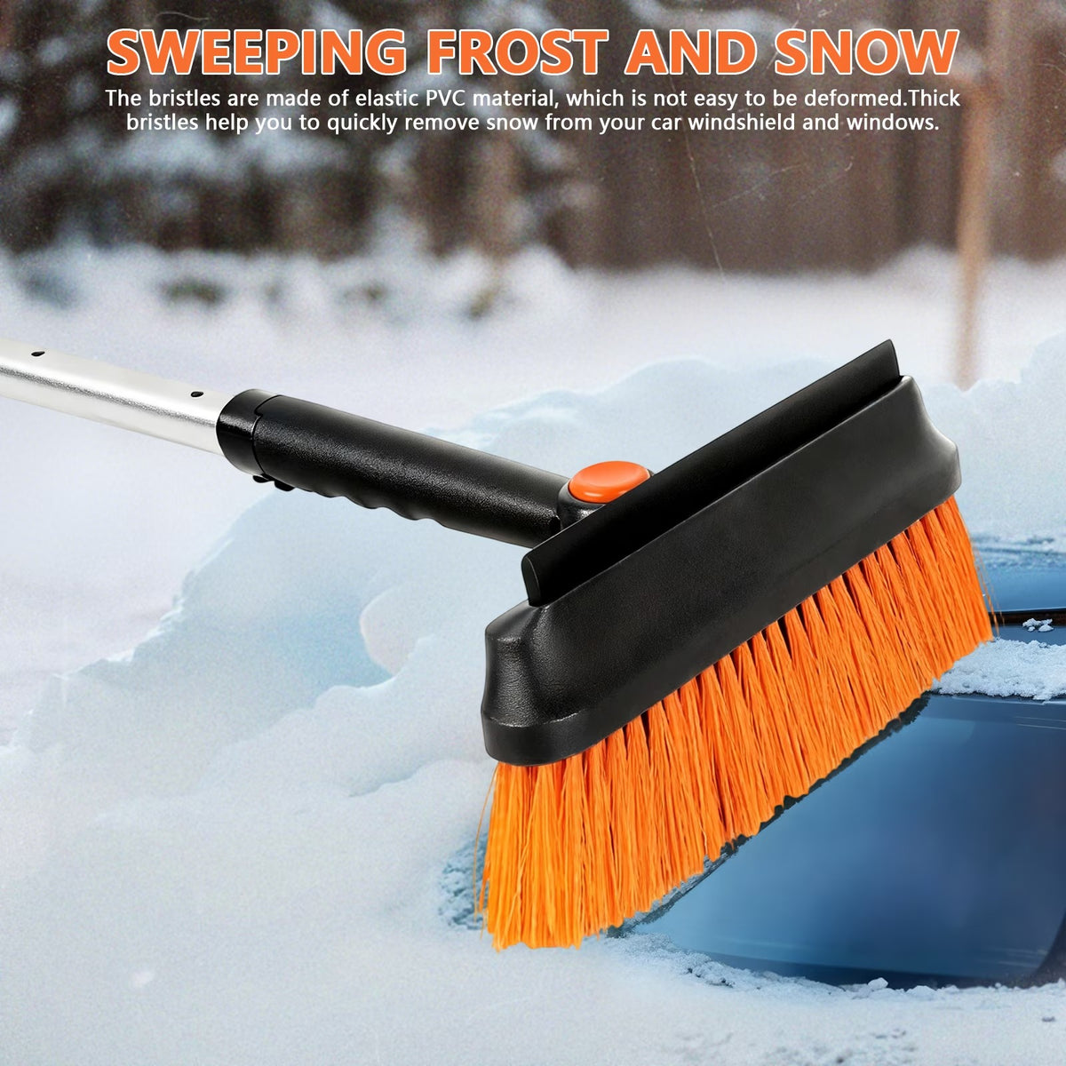 THE 42" 4-IN-1 SNOW TOOL