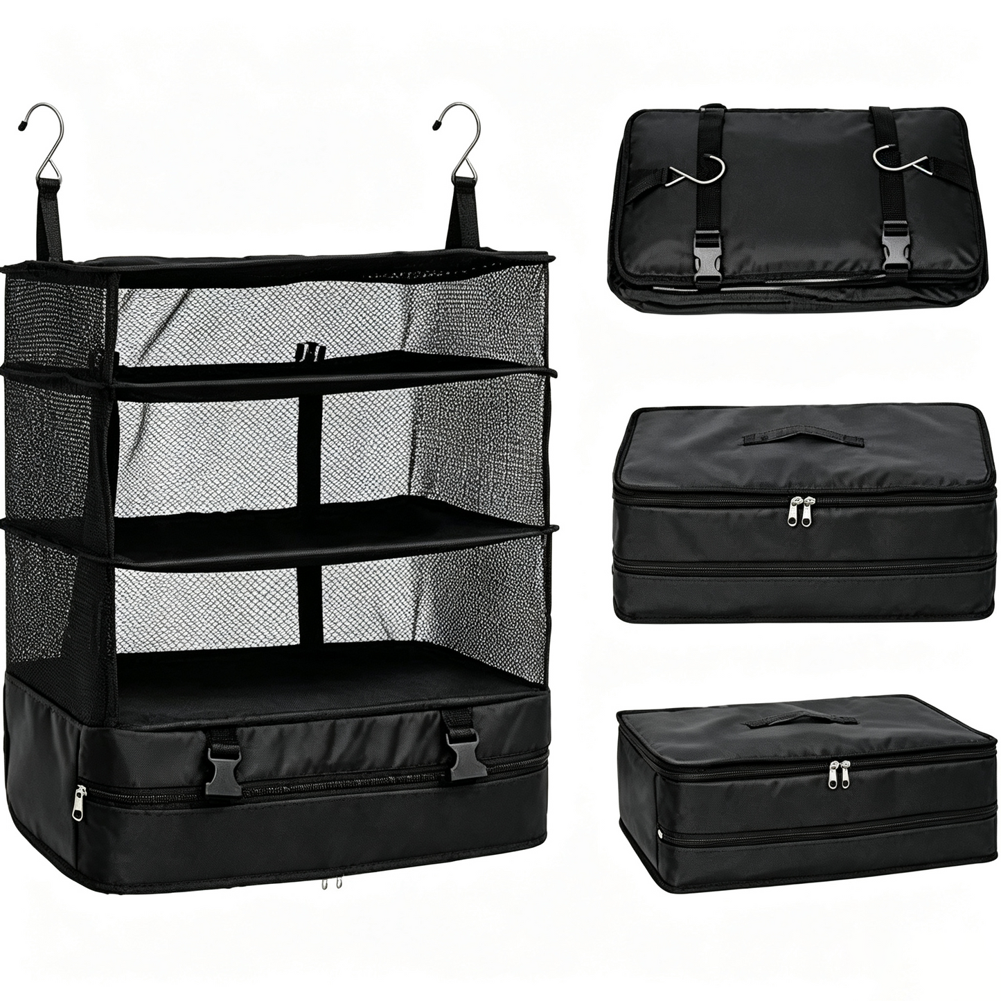 3-Shelf Hanging Travel Organizer