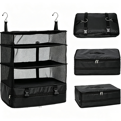3-Shelf Hanging Travel Organizer