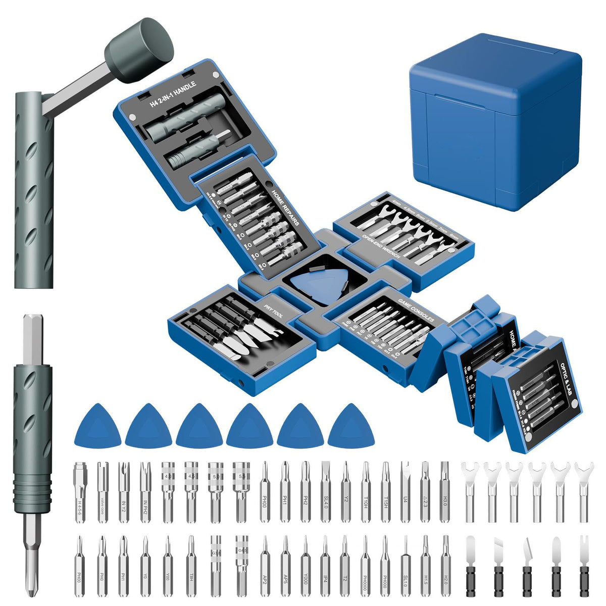 55-In-1 Magnetic Screwdriver Set