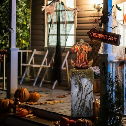 🎃 Halloween Scary Pumpkin With Lights and Scream