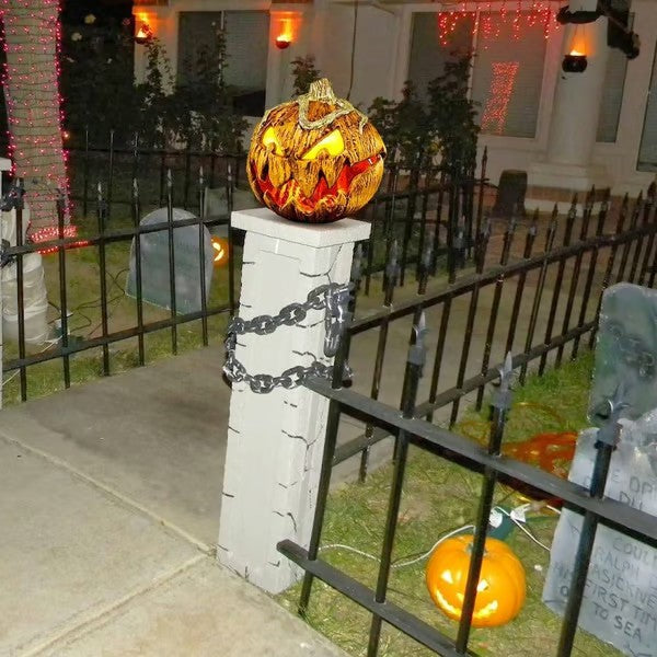 🎃 Halloween Scary Pumpkin With Lights and Scream