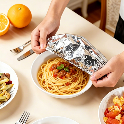 Reusable Aluminum Foil Food Covers
