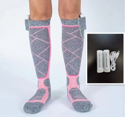 🎁Christmas offer: 50% discount🎅 Washable, rechargeable heated socks for women and men