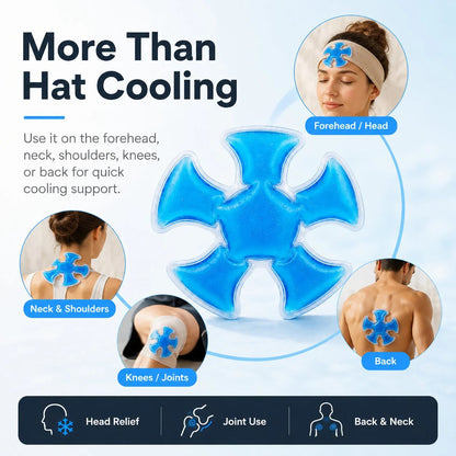 🎁 LAST DAY 60% OFF🧢🧊Reusable Cooling Pad for Hats & Body Relief