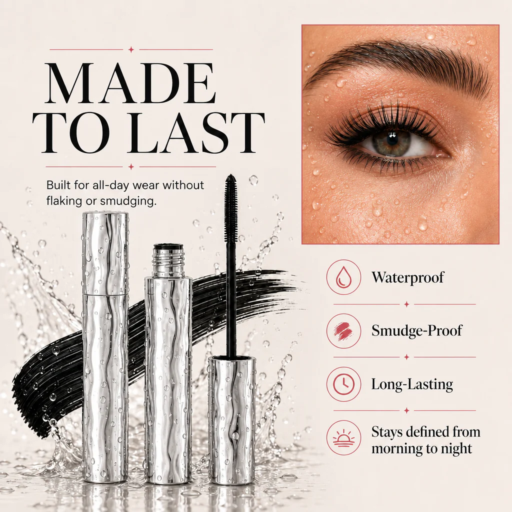 🔥BUY 1 GET 1 FREE🔥 Waterproof Curling & Lengthening Mascara