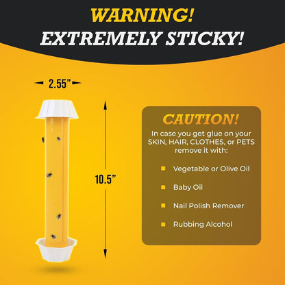 Hanging Sticky Fly Traps