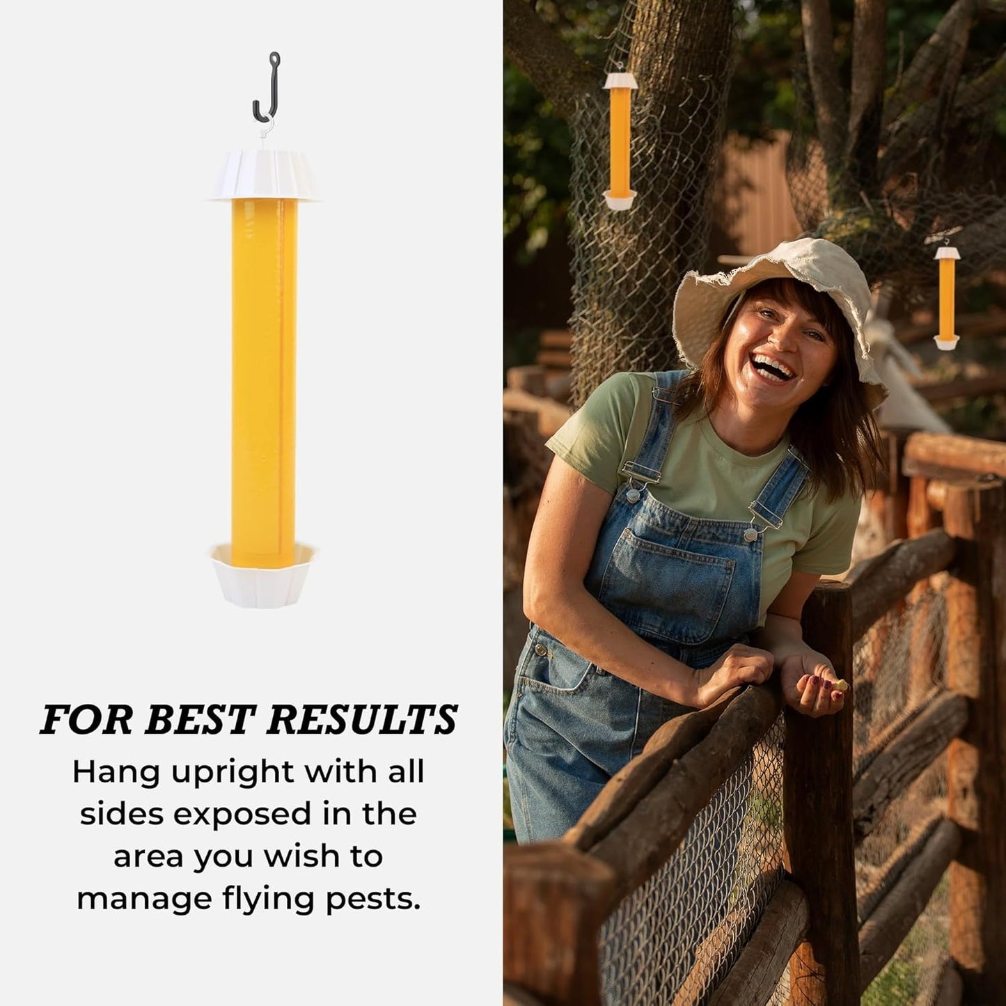 Hanging Sticky Fly Traps