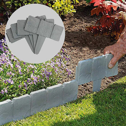 Faux Stone Garden Edging Border