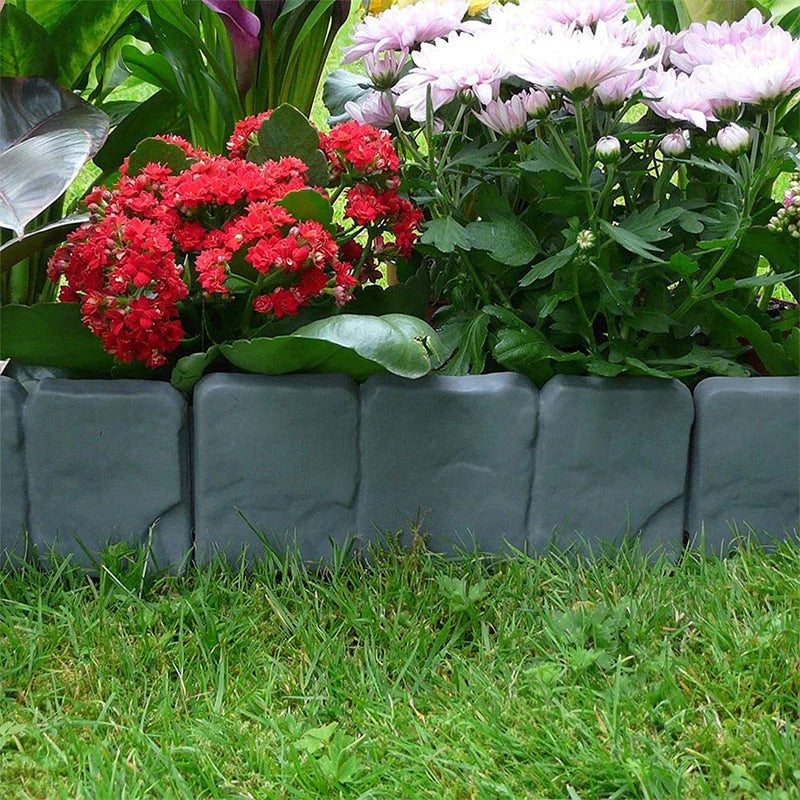 Faux Stone Garden Edging Border