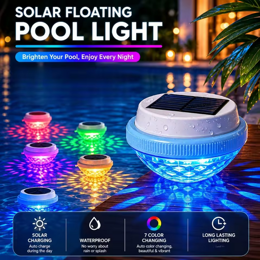 🔥Solar-Powered Floating LED Light