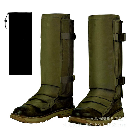 Unisex Adjustable Outdoor Snake-Resistant Leg Gaiters