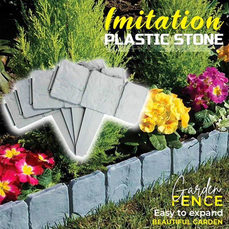 Faux Stone Garden Edging Border