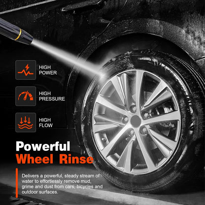 🔫High-pressure Car Wash Water Gun with Booster Nozzle
