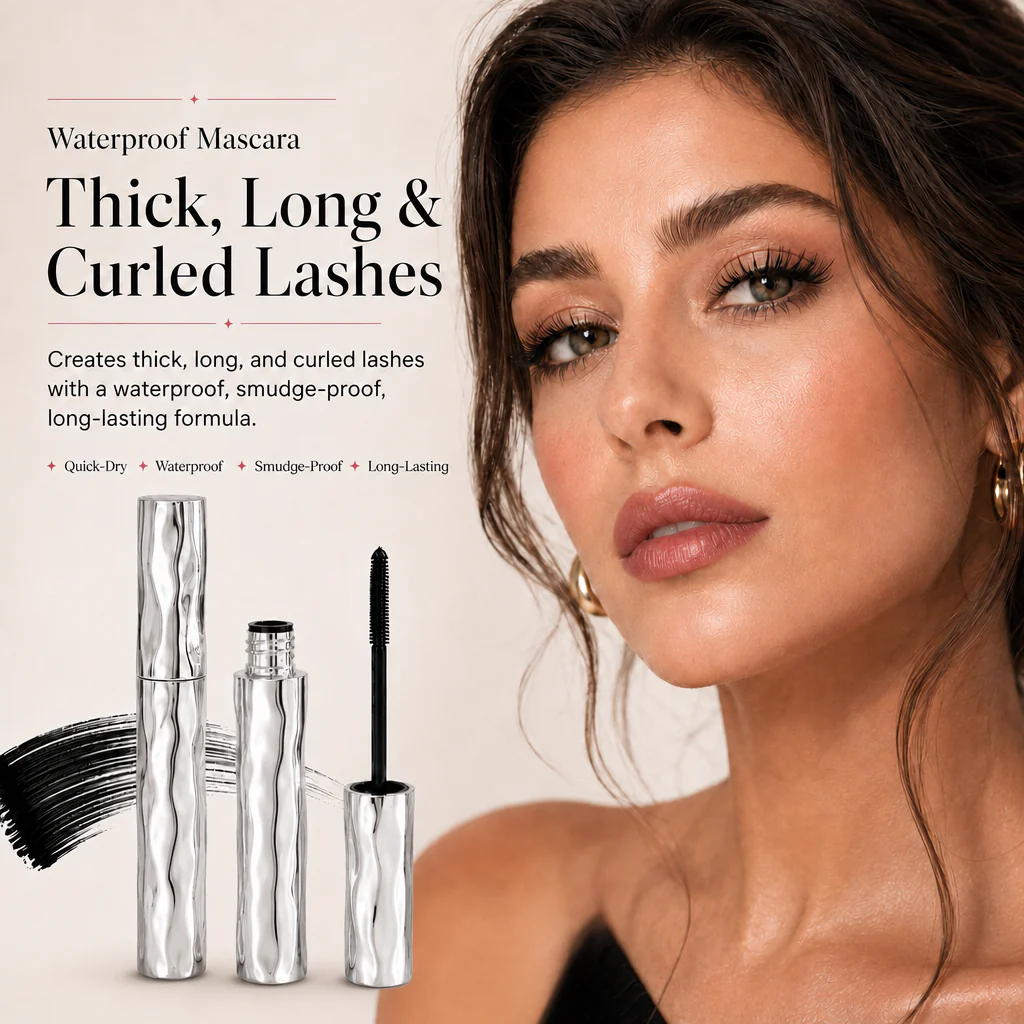 🔥BUY 1 GET 1 FREE🔥 Waterproof Curling & Lengthening Mascara