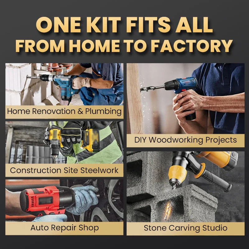 🔥Ultra-Hard Alloy Drill Bit Kit