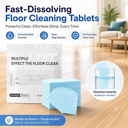 Multi-Effect Floor Clean Tablets,Floor Cleaning Tablets Multi-Surface Cleaner