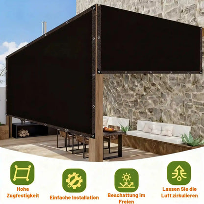 Heavy-Duty Sunblock Shade Cloth