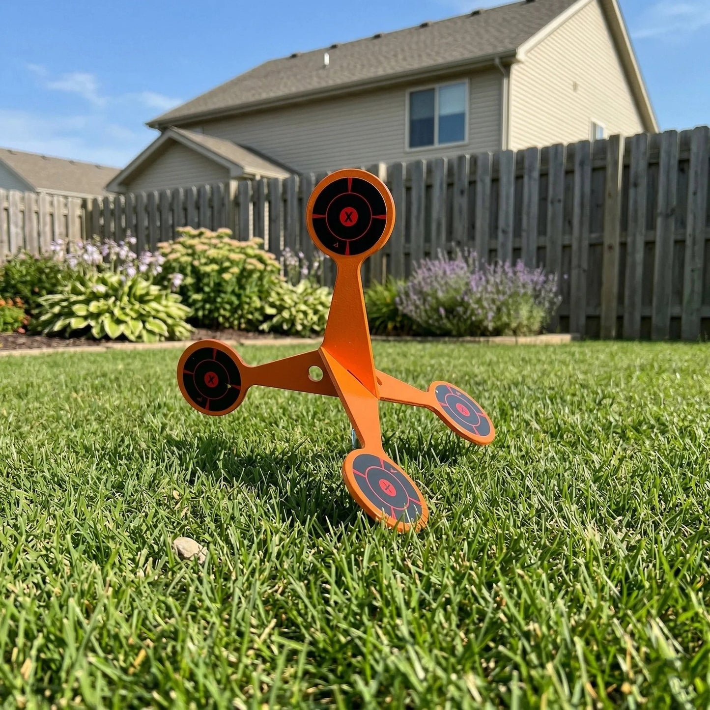 🎯 Spinning Shooting Target (Thickened Flip Roller)