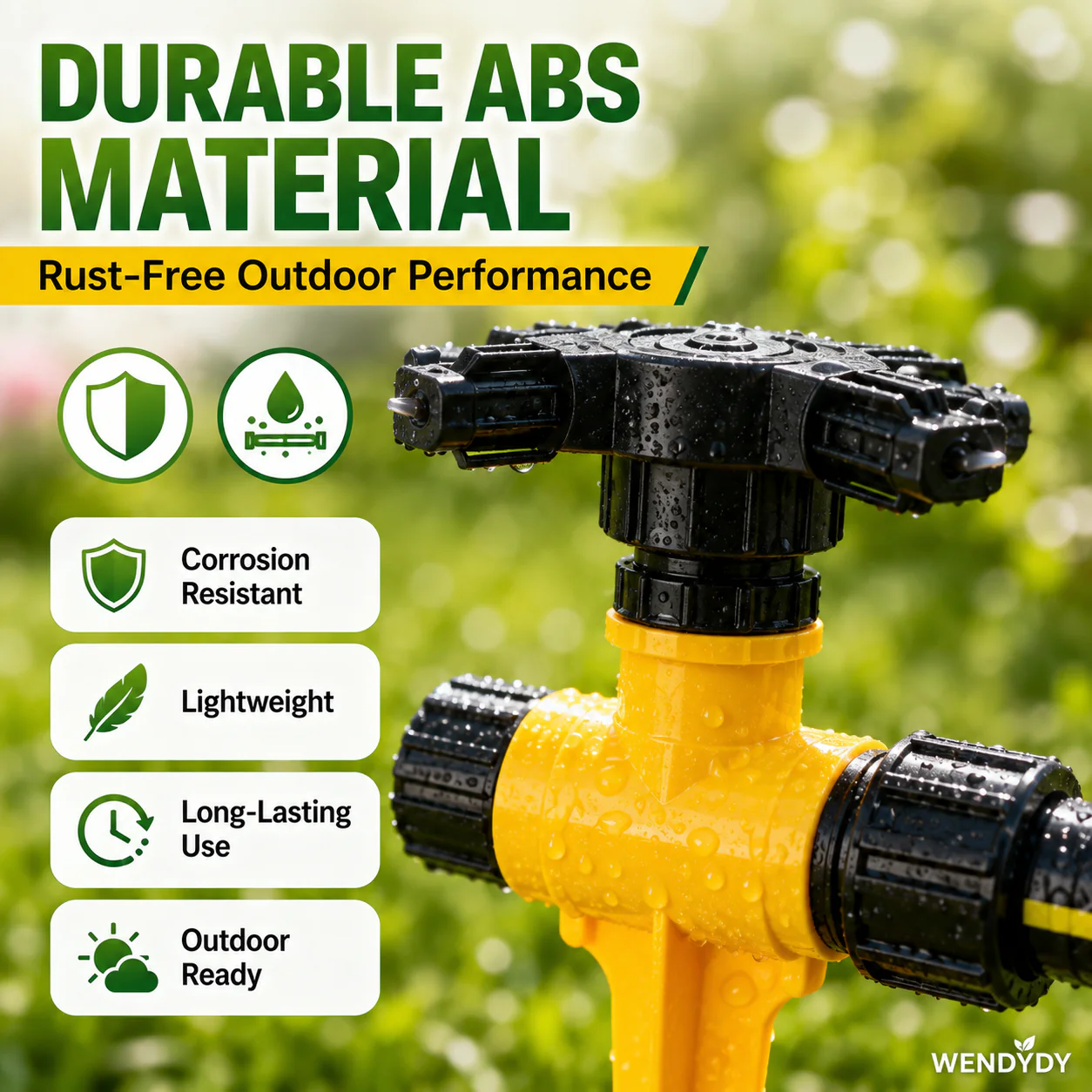 ✨360° Rotation Auto Irrigation System Garden Lawn Sprinkler Patio
