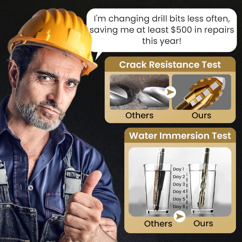 🔥Ultra-Hard Alloy Drill Bit Kit
