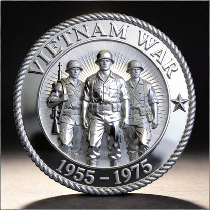 🏆Flash Sale 50% OFF - Vietnam War Veterans Commemorative Coin (1955–1975)