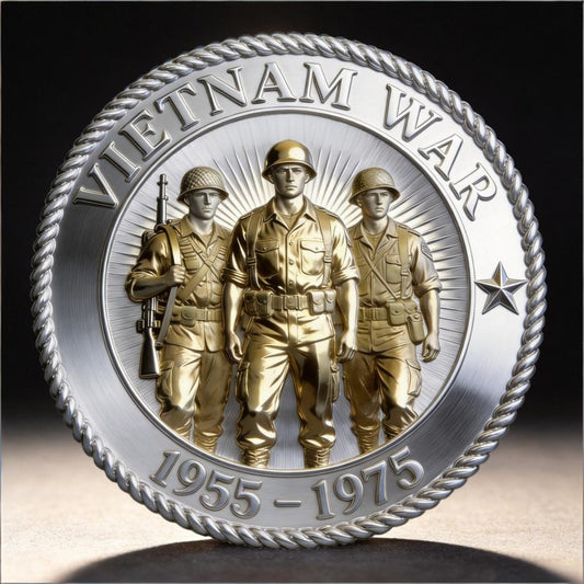 🏆Flash Sale 50% OFF - Vietnam War Veterans Commemorative Coin (1955–1975)