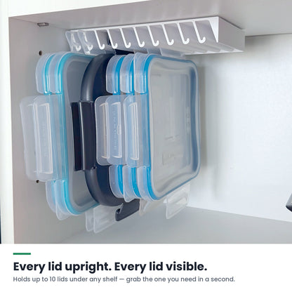 LidLoft 10-Slot Lid Organizer