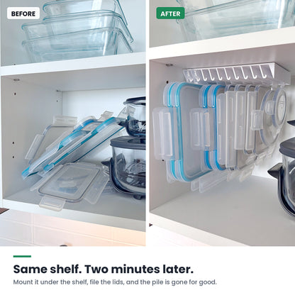 LidLoft 10-Slot Lid Organizer